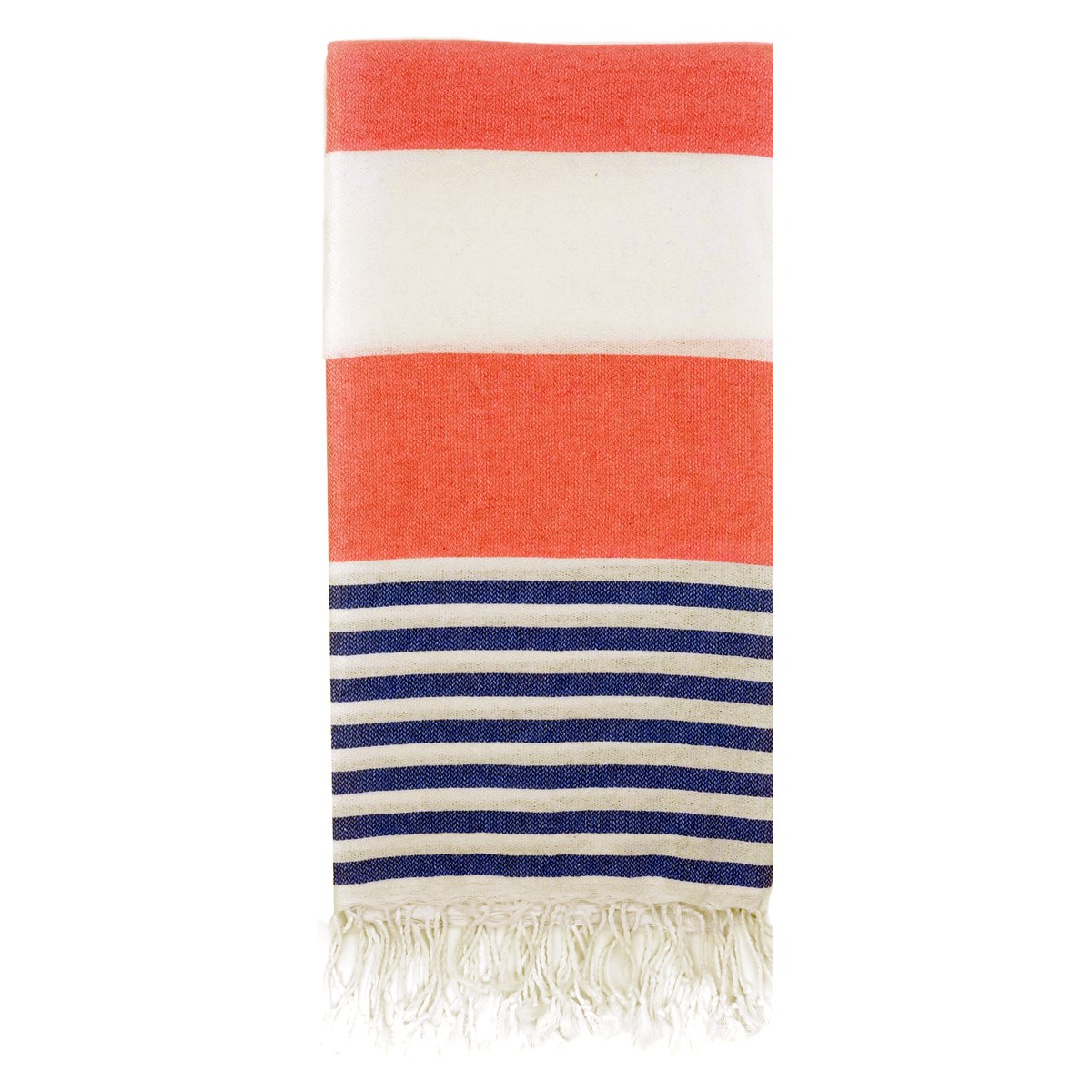 Sultan Classic Turkish Beach Towel in White — wholesale Turkish cotton, 40 × 72 in — view 16