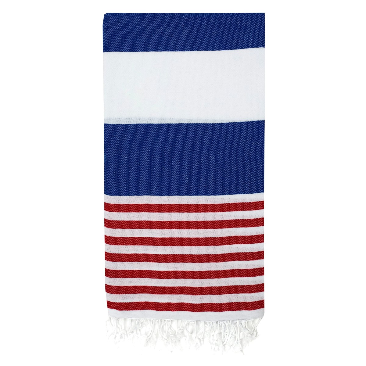 Sultan Classic Turkish Beach Towel in White — wholesale Turkish cotton, 40 × 72 in — view 22